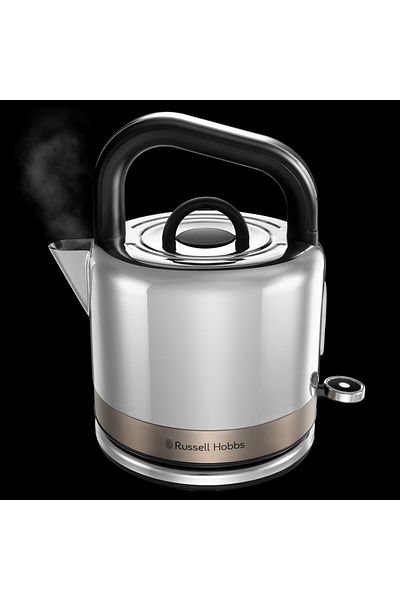 RUSSEL HOBBS Electric Kettle Russell Hobbs Distinction Titanium 26422-70, 1.5 L, Grey