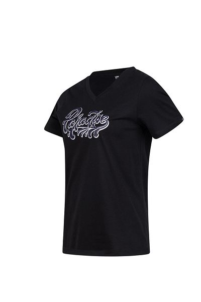 2AS Alone Printed V-Neck Women's T-Shirt 406