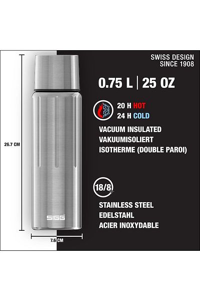 SIGG Hot & Cold Thermo Flask Gemstone IBT Selenite 0.75 L