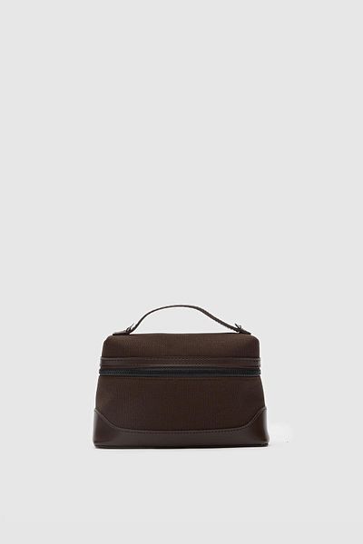 Shule Bags Geantă Yoko Box Geantă de mână și de umăr maro