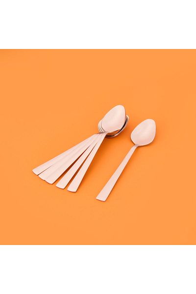 MATMEL 6 Tea Spoons - Gray