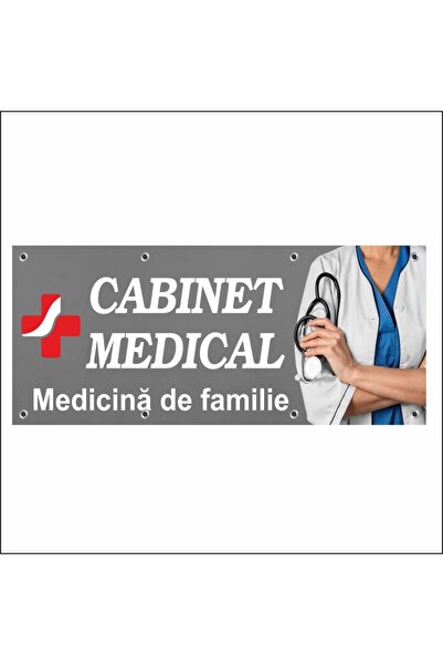 media Banner "Cabinet medical" model 1, 150 x 60 cm