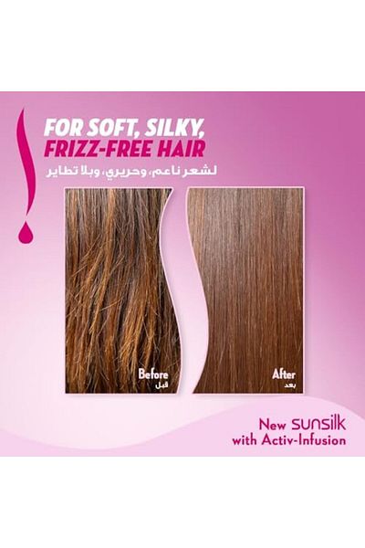 Sunsilk Strength & Shine Shampoo 400ml + Conditioner 350ml – For Strong, Shiny, Healthy Hair Care