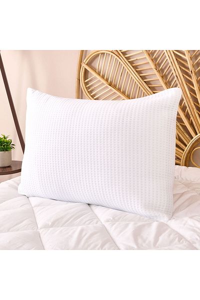 ASPARTAM Thunder Quilted Pillow Pillows - White - 50X70 cm