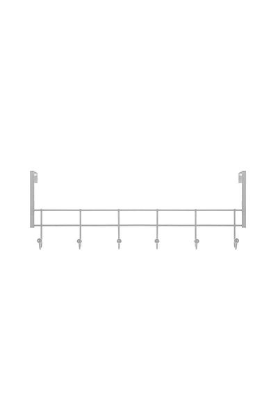 MATMEL Eco 6-Piece Door Back Hanger - Chrome
