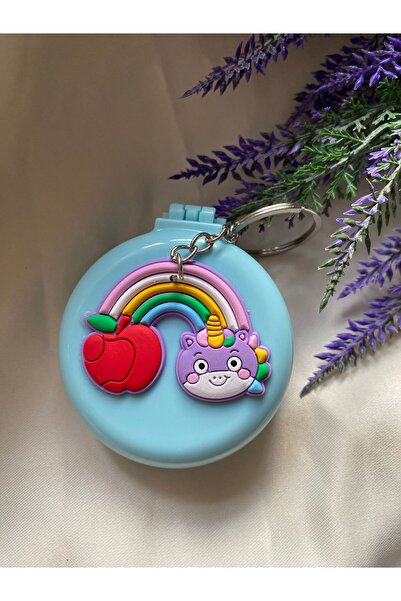 ŞİMŞEK BİJUTERİ KIZ ÇOCUK AYNALI TARAK ÇOK RENKLİ MEYVELİ VE KARAKTERLİ ÇANTA...