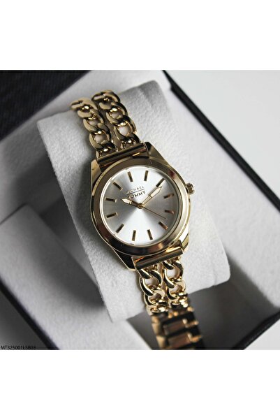 MICHAEL TOMMY Mt325001Lsb03 Women Wrist Watch with Steel Band