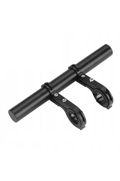 OEM Additional handlebar grip for bicycles and scooters, aluminum and plastic, black