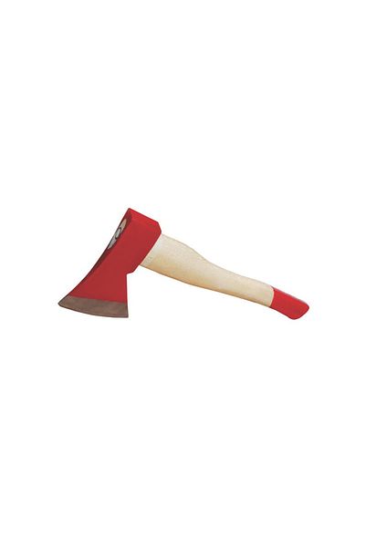 flores Red axe with wooden handle, 500 g