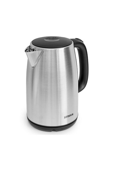 fısher Fisher 1.7L Stainless Steel Kettle