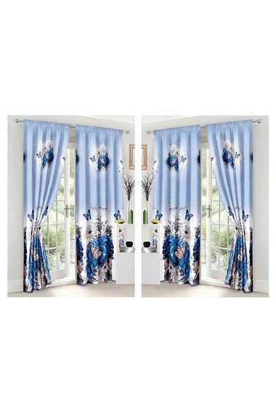 chiraso CHIRASO Bedding Set, 8 Pieces with Drapery, 230x240 Sheet, Duvet Cover and 4 Pillowcases