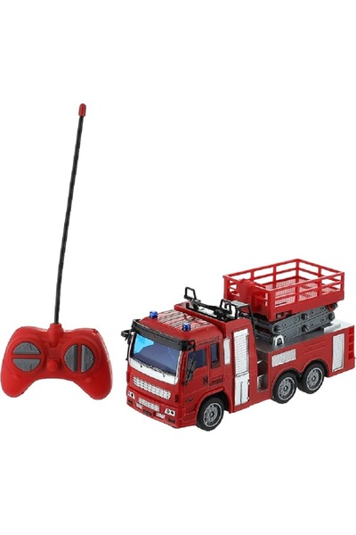 rexa City Service Series R/C Fire Truck Toy – Remote Control Fire Engine for Kids 30 cm