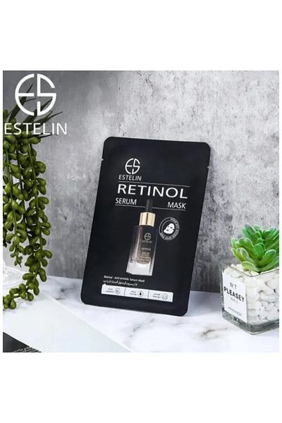 ESTELİN Retinol anti-wrinkle serum mask 10PCS 25ml