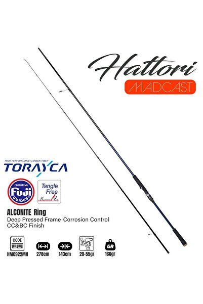 Fujin Madcast 278cm 20-55gr Spin Kamışı