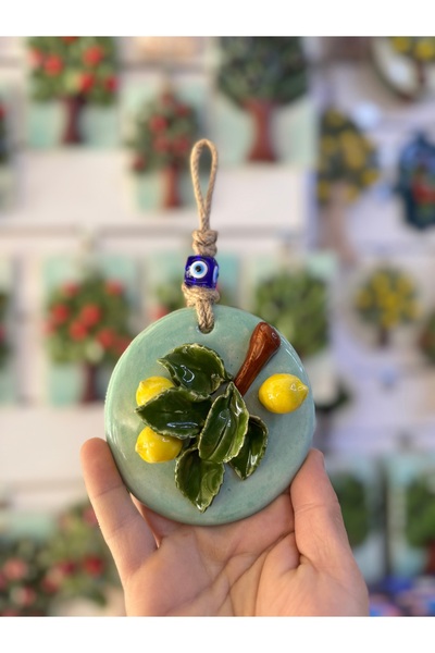 ATÖLYE SAİT Limon ağacı Seramik 11 cm