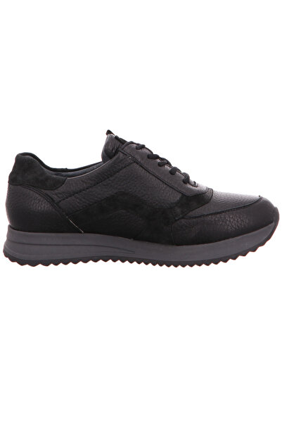 Waldläufer Freizeit Schnürer für Damen in schwarz