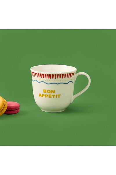 Evidea Kitchen Bon Appetit Mug - Colorful - 290 ml