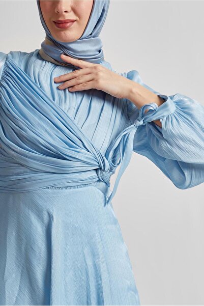 TRENDTESETTÜR ΓΥΝΑΙΚΕΙΟ ΜΠΛΕ (ΜΠΛΕ) ΒΡΑΔΙΝΟ ΦΟΡΕΜΑ T 0226