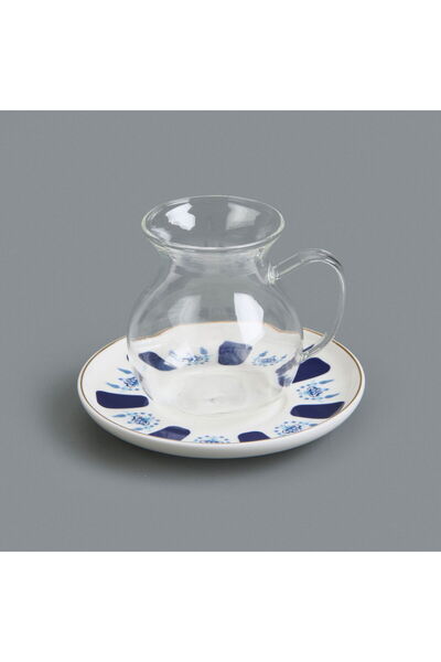 MATMEL Laleli 12 Piece Tea Set - Colorful - 210 ml