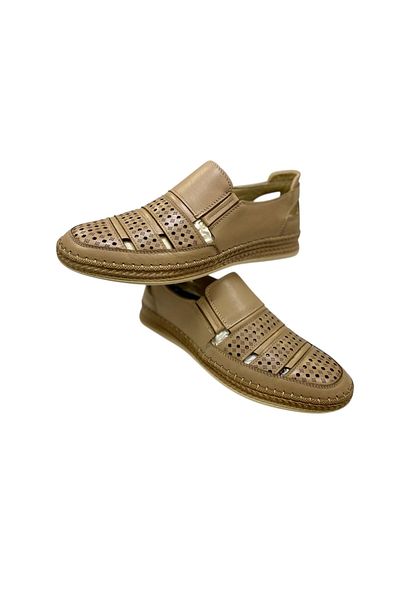 SULA Men's Summer Sandals Leather Beige Inner Leather Poly Sole