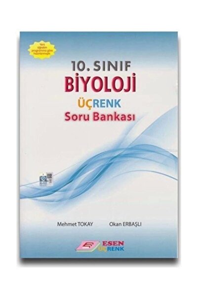 Esen Yayınları 10 Sınıf Biyoloji Soru Bankası Üç Renk Esen Yay /