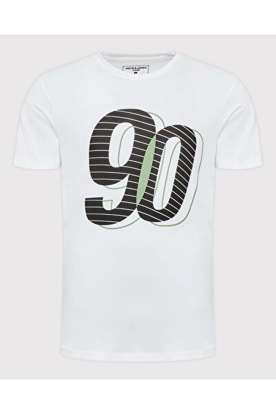 Jack & Jones JACK&JONES 12213754 CIZGILI J&J BASKI 0 YAKA KISA KOL TSIHIRT