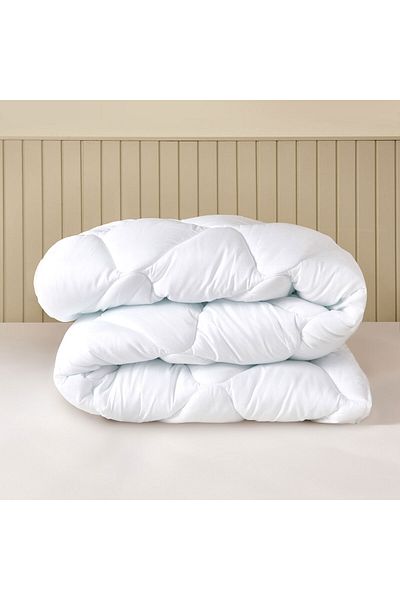ASPARTAM Double Microfiber Quilt - White - 195X215 cm