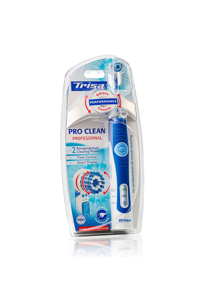 Trisa Periuță de dinți electrică Pro Clean Professional, 8000 vibrații/min, Baterie, Cod 651303