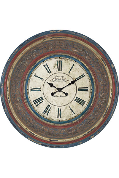 dbsanat Saat00098 Ahşap Duvar Saati Ebat 70 cm