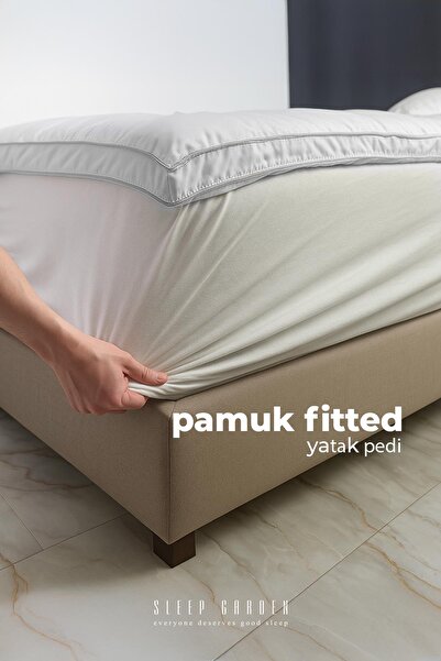 Sleep Garden Pamuk Yatak Pedi Konforlu Rahat Fitted Full Kenar
