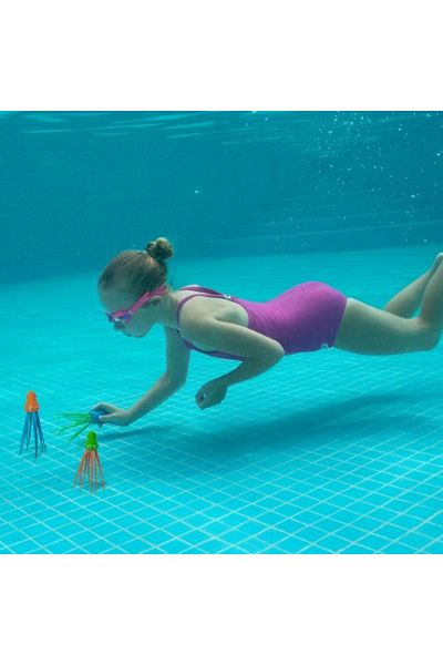 GLOBO Swimming pool diving toy set, multi-colored, Globo, +5 years