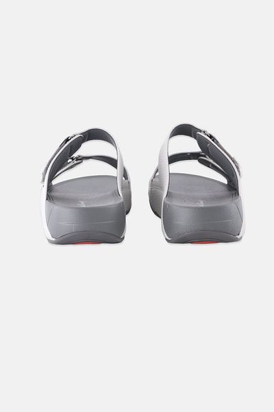 English Laundry Men Two Strap Slip On Arabic Sandals, Grey