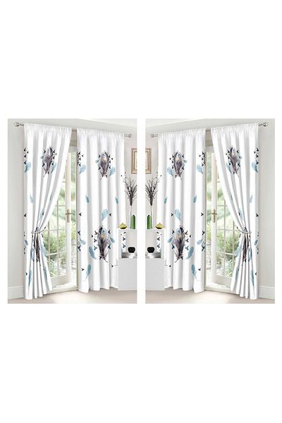 CHIRASO CHIRASO FINET Bedding Set, 6 Pieces with Drapery, Sheet 140x200, Quilt 160x200