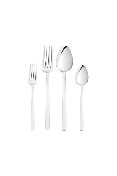 MATMEL Fethiye 30 Piece Fork Spoon Knife Set - Inox