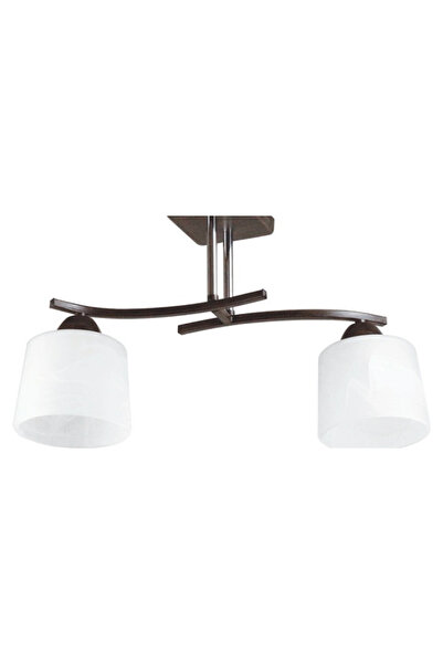 Erstee Candelabru Osaka Alb cu Wenge 2xE27 60W