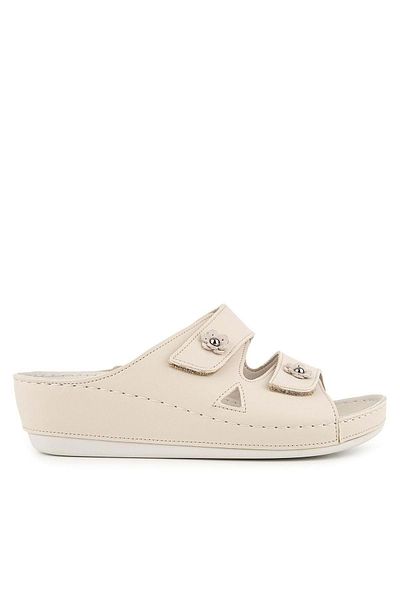 Muya Purita Anatomical Sole Four Seasons Women's Slippers Cream