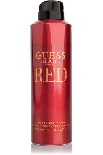 Guess Seductive Red Deodorizing Body Spray for Men - Long Lasting, Exotic and Soothing Sol De Janeir