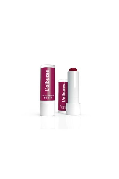L'albuces Raspberry 50 Spf Lip Balm-Lip Moisturizer