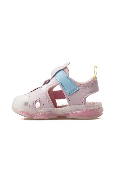 Vicco Live Girl's Lighted Sandals 25Y 332.217 Pk Powder