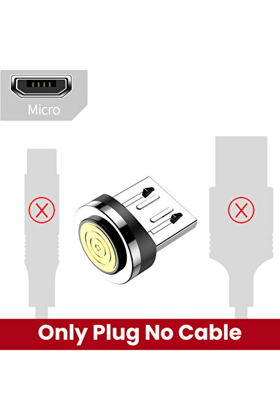 Choice كابل مغناطيسي Elough 540 3A شحن سريع كابل Micro USB Type C للمغناطيس...