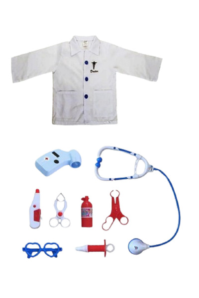 rexa زي طبيب للأطفال للأولاد والبنات