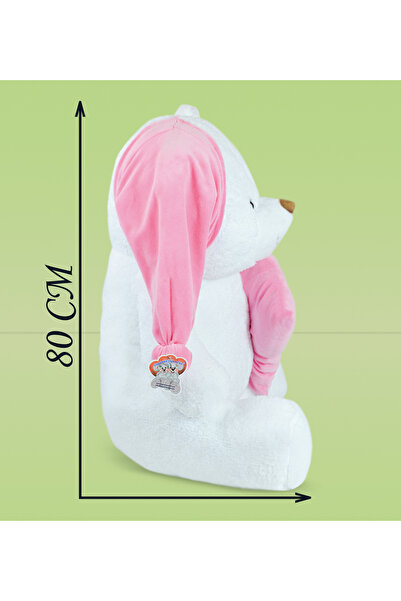 Özgüner Oyuncak Yastıklı Uyku Arkadaşı 80cm Peluş Ayıcık