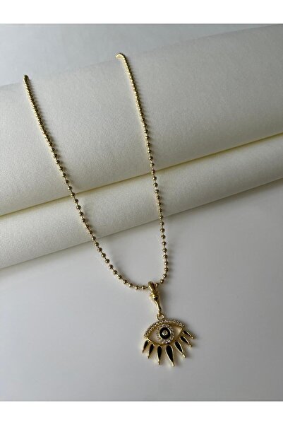 Nilsu Jewellery Accessory قلادة نسائية من حجر الزركون الصلب مزينة بحجر العين ...