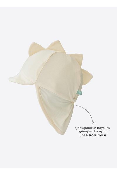 kitikate Organic Saurus Hat Natural