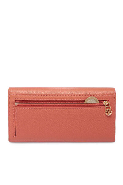 Tergan Pink Genuine Leather Women's Wallet - S1Cb00005719-S2A