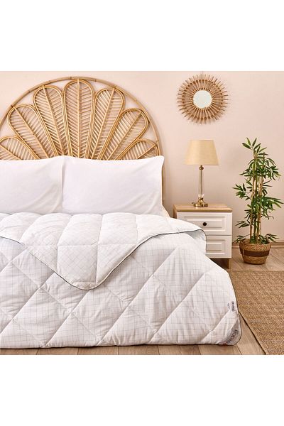 ASPARTAM Soft Antistress Single Quilt - White - 155X215 cm