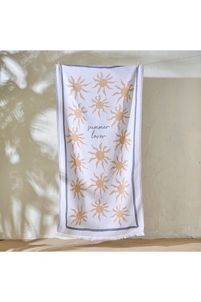 Bella Maison 100% βαμβάκι Summer Lover Πεσταμάλ Κίτρινο (90x160 cm)
