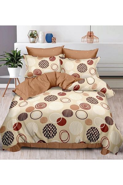 CHIRASO CHIRASO Finet Bedding Set, 6 Pieces, Sheet 240x250, Quilt 200x230, 4 Pillowcases, Print