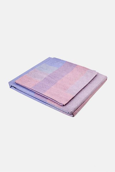 Nautica 3 Pieces Bristol Double Bedsheet With Pillow Cover Set, Multicolor