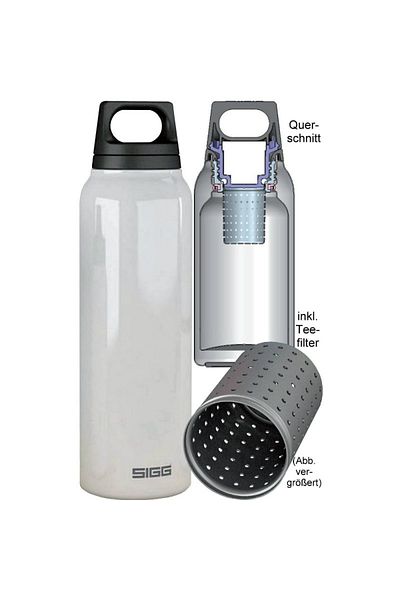 SIGG Hot & Cold Thermo Flask bottle white - 500ml